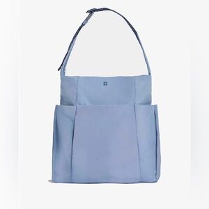 NWT Sweaty Betty - All Day 2.0 Logo-Embossed Nylon Tote Bag - Color Flui…